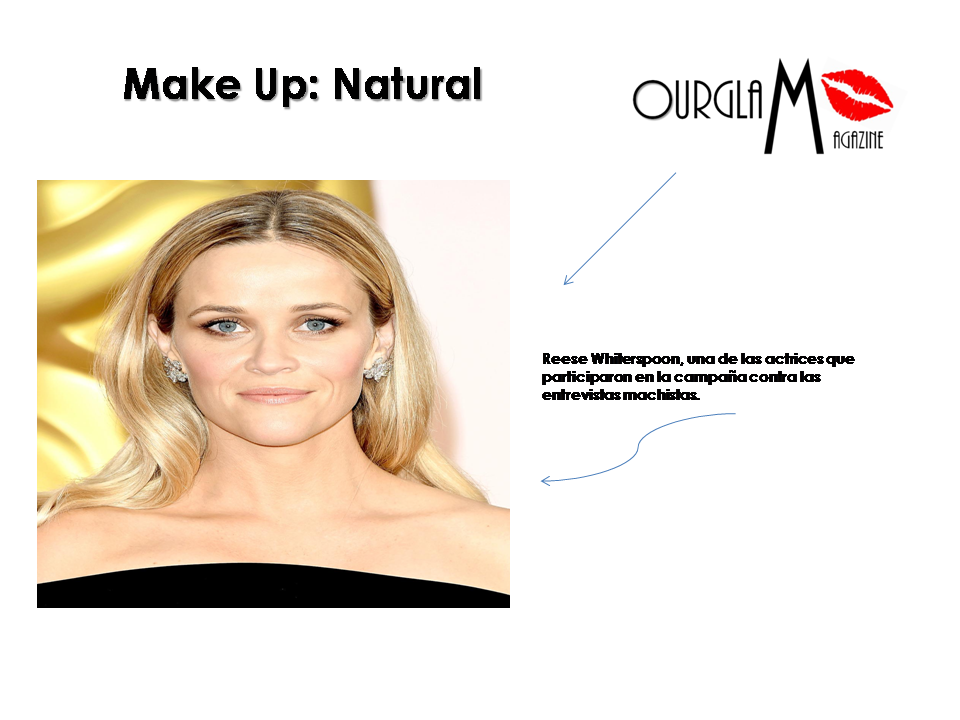 Make up: Natural @ourglammagazine